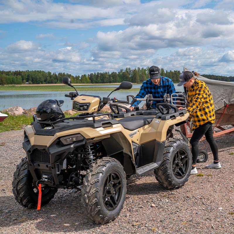 Polaris Sportsman 570 Military Tan Edition